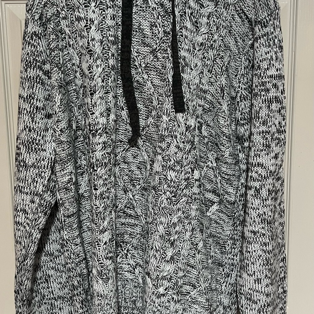 NWT Fried  Denim Men's Black and White Sweater